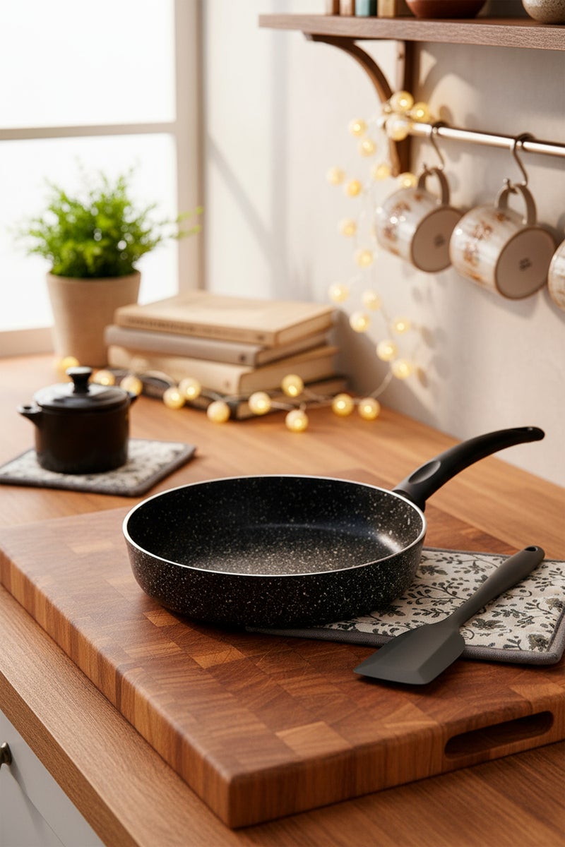Bernardo Carolin 2 Piece Grill Pan Set Black (26 cm -28 cm) (Made in Turkey) - Image 2